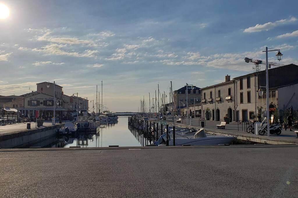 Maison Vigneronne De Caractere Du XIX Plein Centre Villa Marseillan  Exterior foto